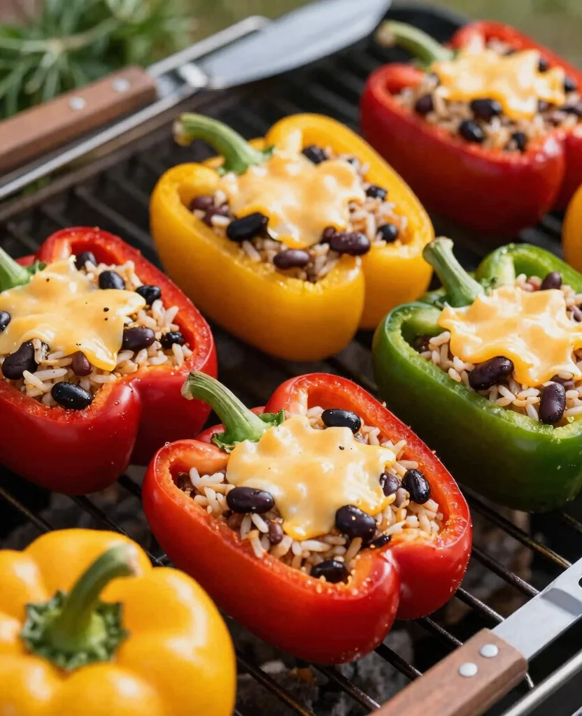 10 Easy Grilling Recipes for Dinners That Will Wow Your Family This Summer - 5. Stuffed Grilled Peppers 1
