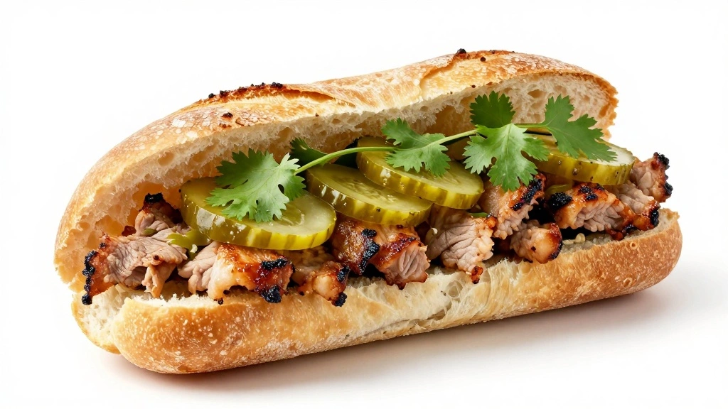 BBQ Banh Mi: A Deliciously Spicy and Savory Sandwich Fusion - Step 7: Assemble the Sandwich 1