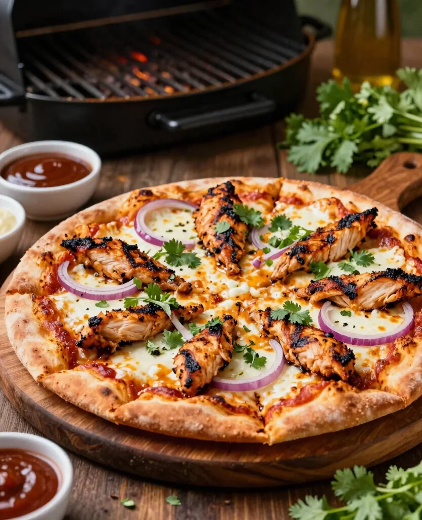 Delicious Grilling Recipes: 10 Must-Try Chicken Dishes for Your Next BBQ Party! - 10. BBQ Chicken Pizza 1