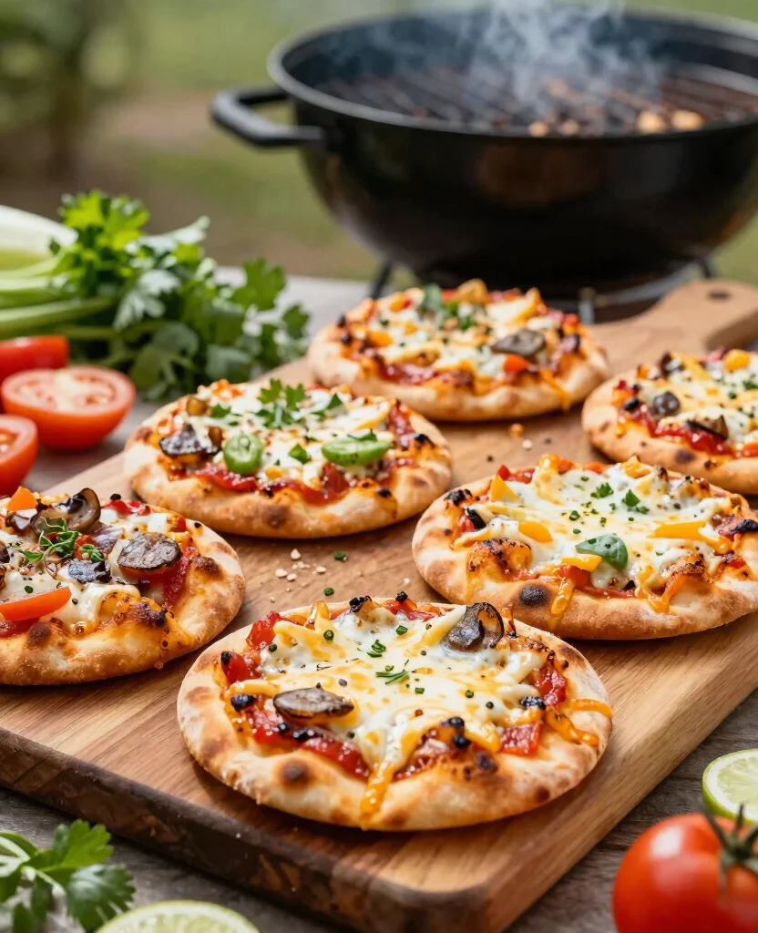 Delicious Grilling Recipes for Picky Eaters: Fun BBQ Ideas Everyone Will Love! - 2. BBQ Mini Pizzas 1