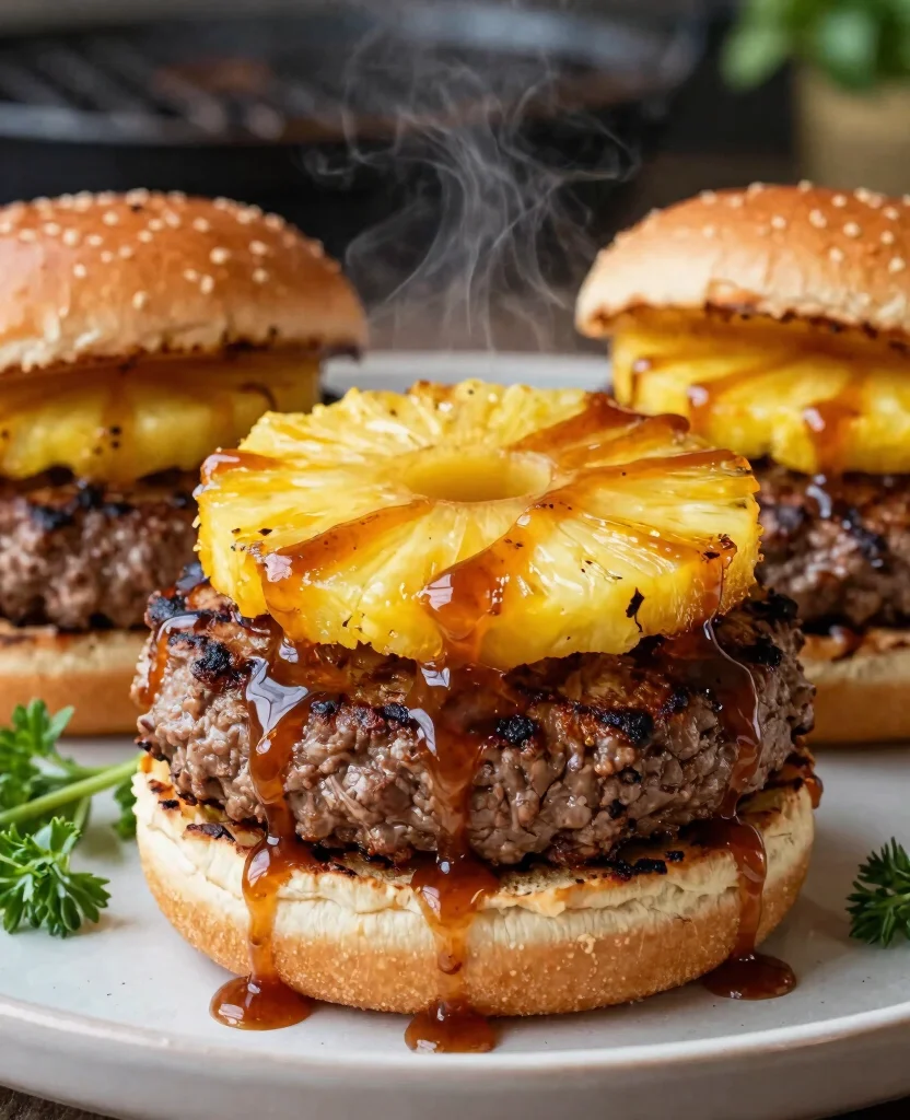 Delicious Grilling Recipes for Picky Eaters: Fun BBQ Ideas Everyone Will Love! - 3. Sweet and Savory Pineapple Burgers 1