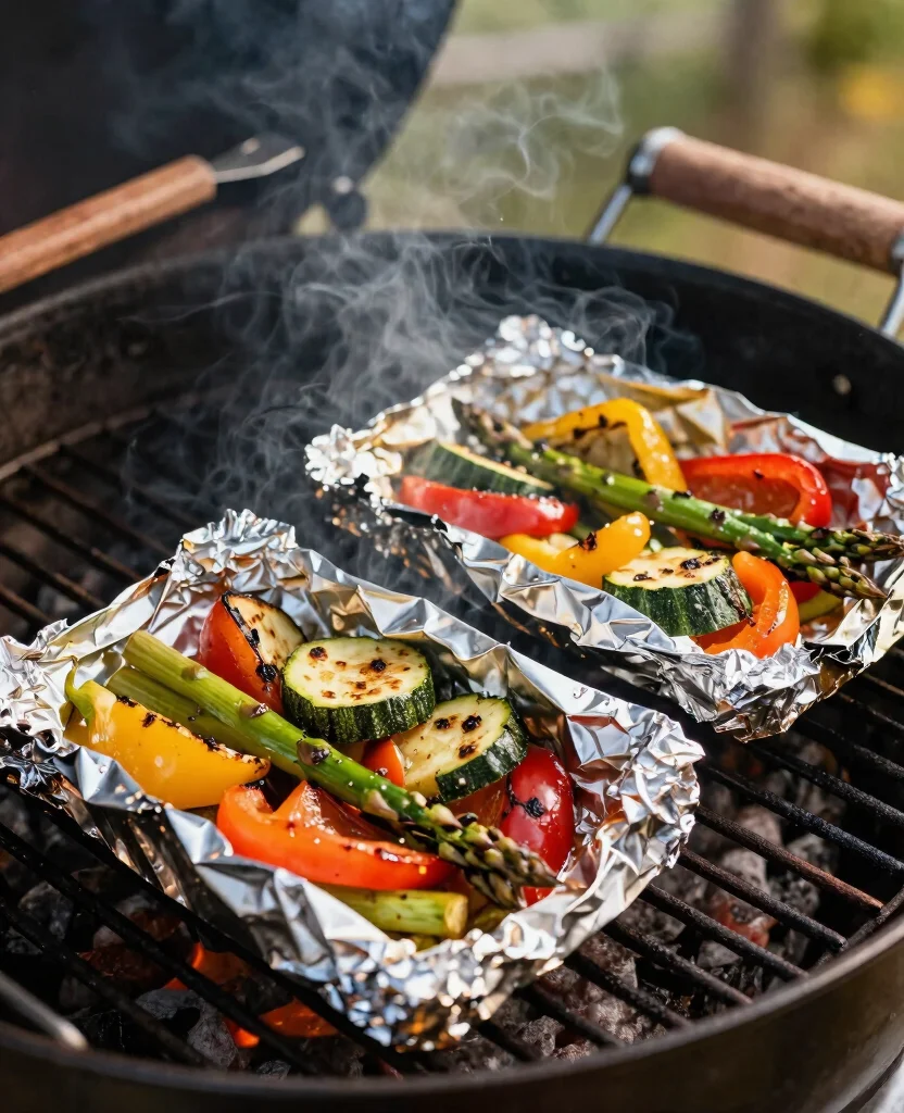 Delicious Grilling Recipes for Picky Eaters: Fun BBQ Ideas Everyone Will Love! - 7. Zesty Grilled Veggie Foil Packs 1