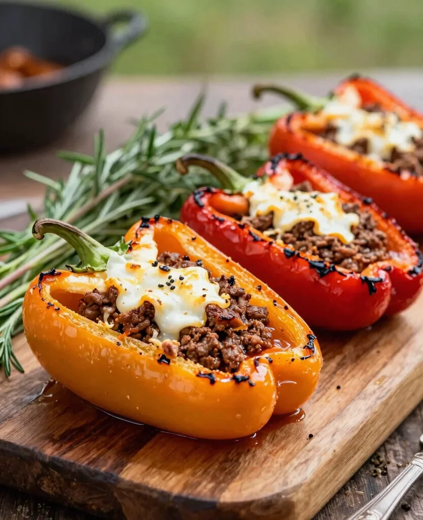 Delicious Grilling Recipes for Picky Eaters: Fun BBQ Ideas Everyone Will Love! - 9. Grilled Stuffed Peppers 1