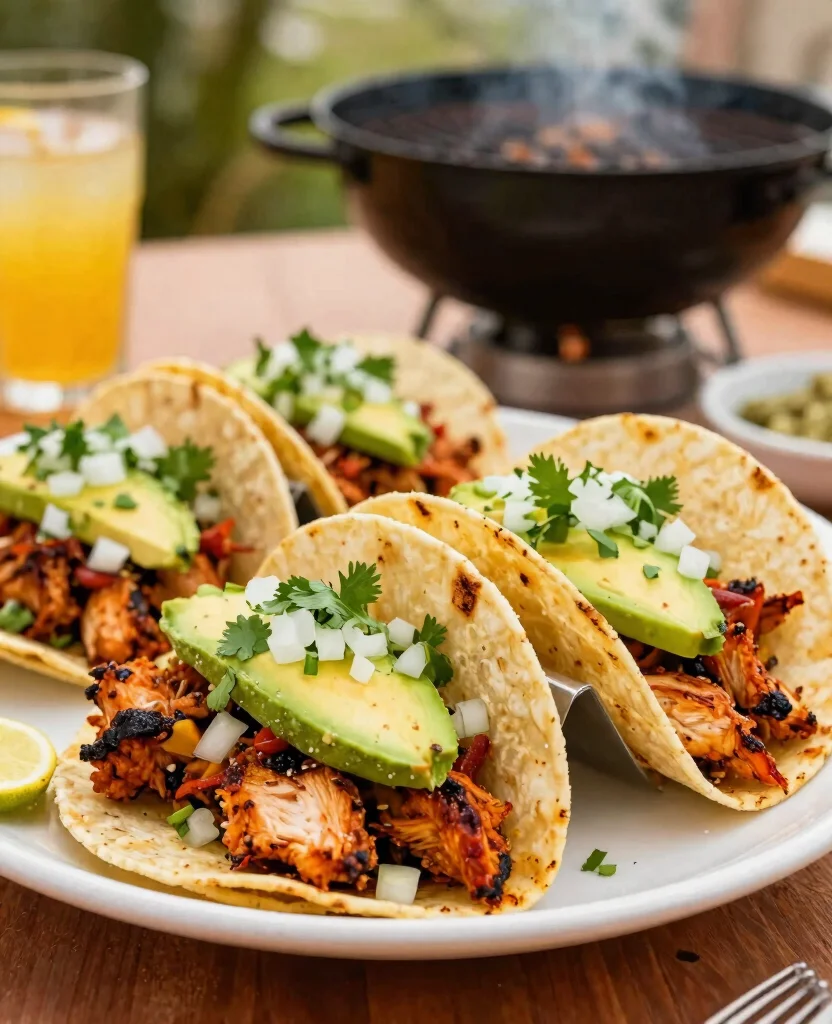 Deliciously Healthy Grilling Recipes for Your Next BBQ: Flavorful and Guilt-Free! - 3. Spicy Grilled Chicken Tacos 1