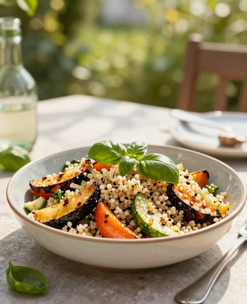 Deliciously Healthy Grilling Recipes for Your Next BBQ: Flavorful and Guilt-Free! - 5. Quinoa & Grilled Veggie Salad 1