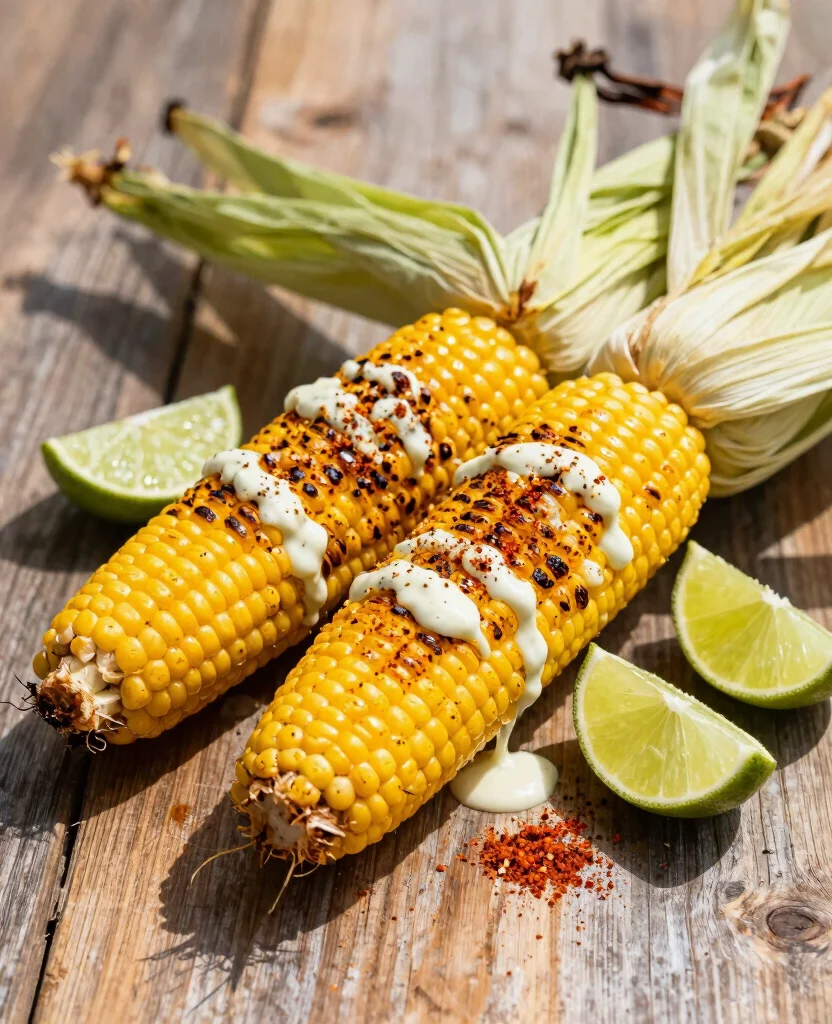 Deliciously Healthy Grilling Recipes for Your Next BBQ: Flavorful and Guilt-Free! - 6. Grilled Corn on the Cob with Chili Lime Butter 1