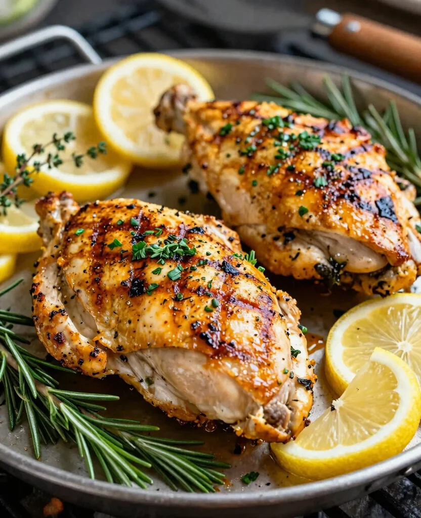 Deliciously Healthy Grilling Recipes for Your Next BBQ That Everyone Will Love! - 1. Zesty Grilled Lemon Herb Chicken 1