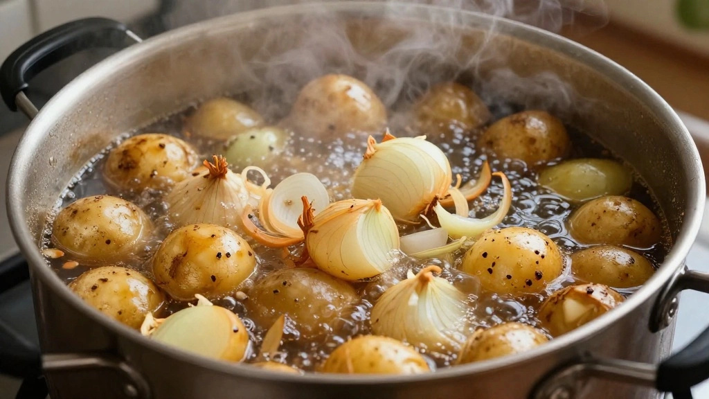 How to Host the Perfect Crawfish Boil: A Step-by-Step Guide - Step 4: Add Potatoes and Onions 1