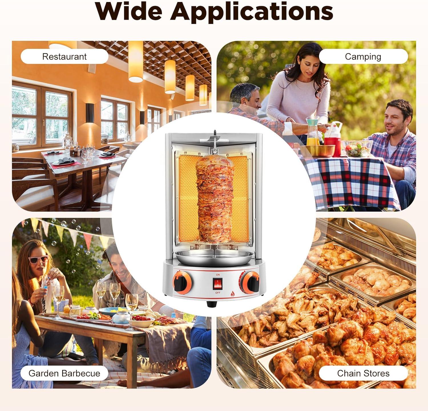 Spin​ and Sizzle: Our Journey with the Shawarma Grill