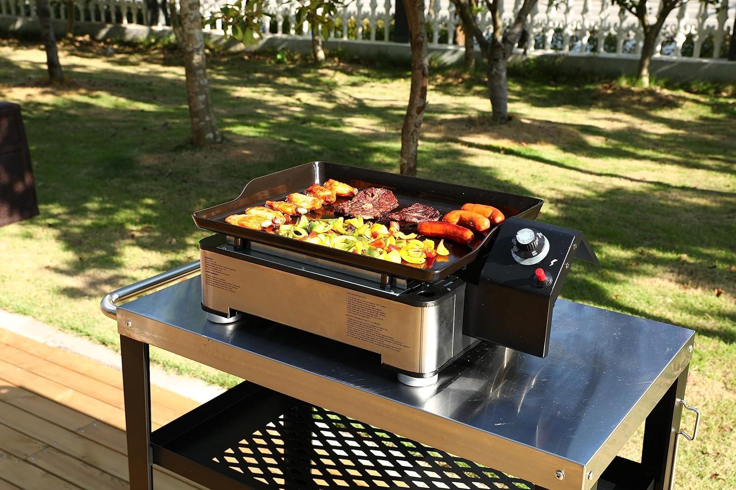 Sizzle ⁣Anywhere: Our‌ Take on the Amazon Basics grill