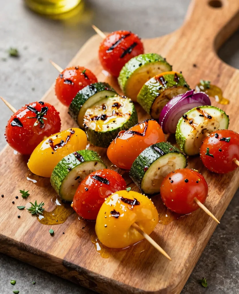 Ultimate Grilling Recipes for Summer: Easy, Delicious Dishes Everyone Will Love! - 2. Grilled Vegetable Skewers 1
