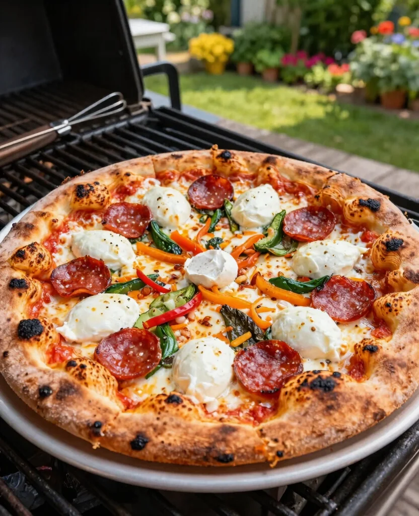 Ultimate Grilling Recipes for Summer: Easy, Delicious Dishes Everyone Will Love! - 5. Smoky Grilled Pizza 1