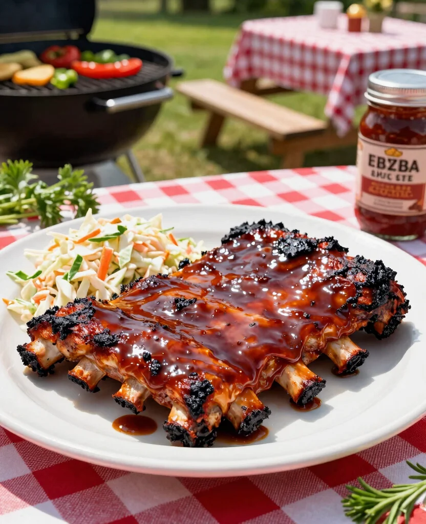 Ultimate Summer Grilling Recipes for a Crowd: Delicious Ideas to Impress Your Guests - 2. BBQ Ribs with Homemade Sauce 1