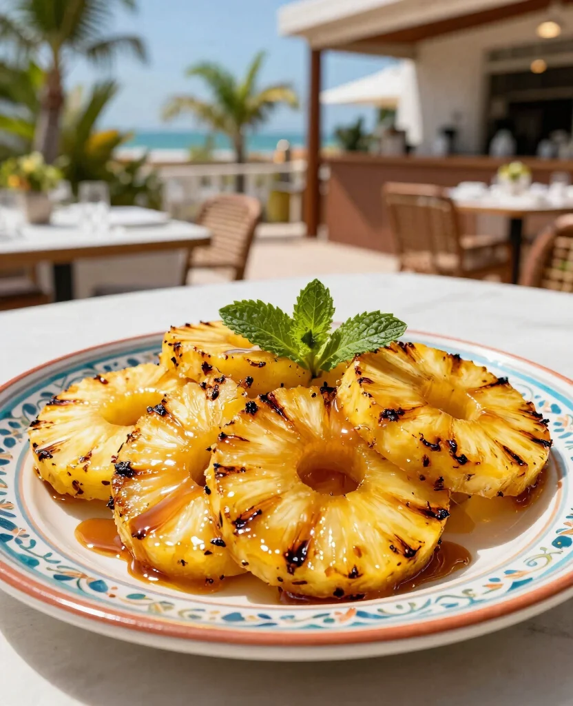 Ultimate Summer Grilling Recipes for a Crowd: Delicious Ideas to Impress Your Guests - 8. Grilled Pineapple with Coconut Rum Glaze 1