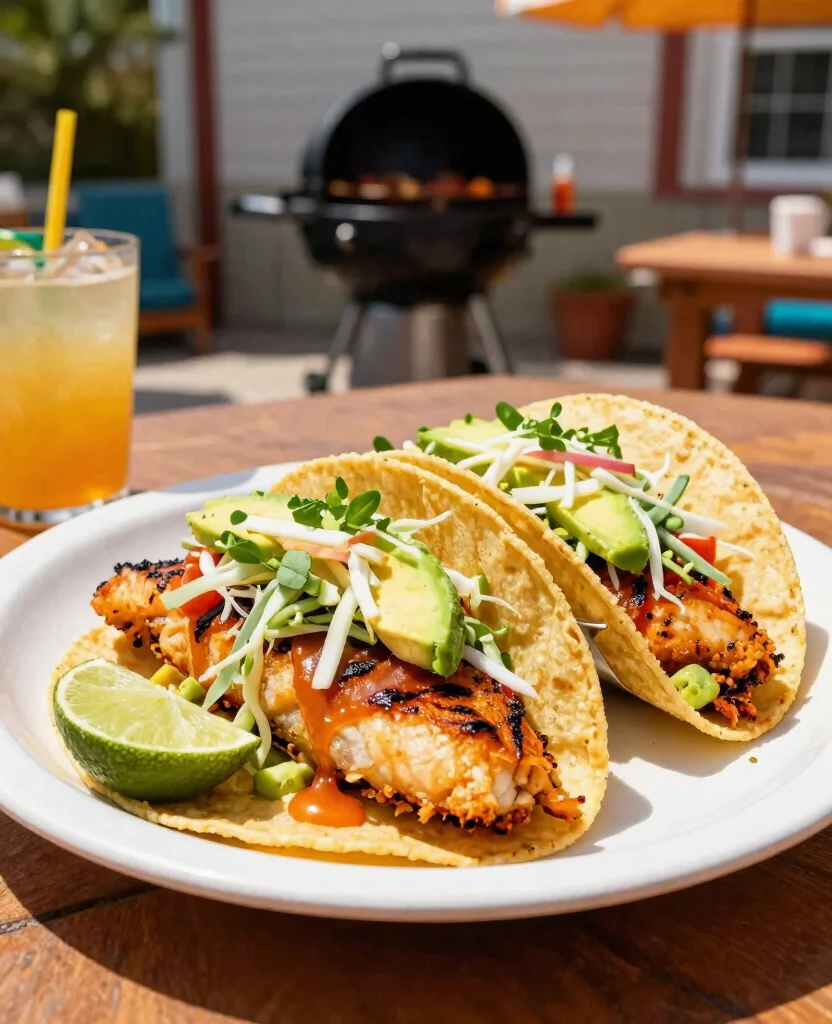 Ultimate Summer Grilling Recipes for a Crowd: Delicious Ideas to Impress Your Guests - 9. Chili Lime Grilled Fish Tacos 1