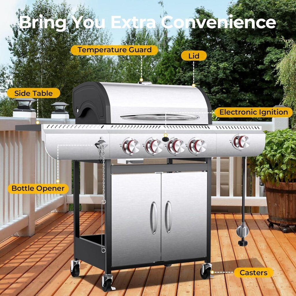 Grill & Chill: Our Take on the R.W.FLAME 4-Burner BBQ!