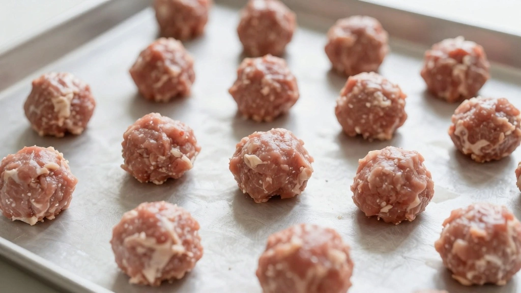 How to Make BBQ Meatballs: A Fun and Tasty Crowd-Pleaser - Step 3: Form Meatballs 1