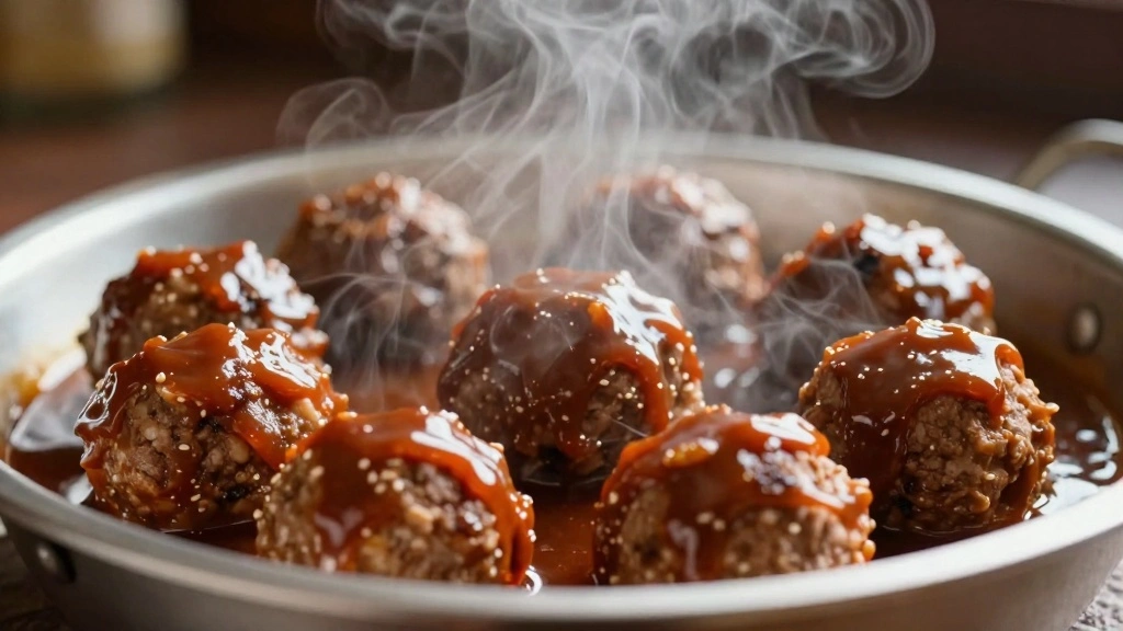 How to Make BBQ Meatballs: A Fun and Tasty Crowd-Pleaser - Step 6: Combine Meatballs and Sauce 1