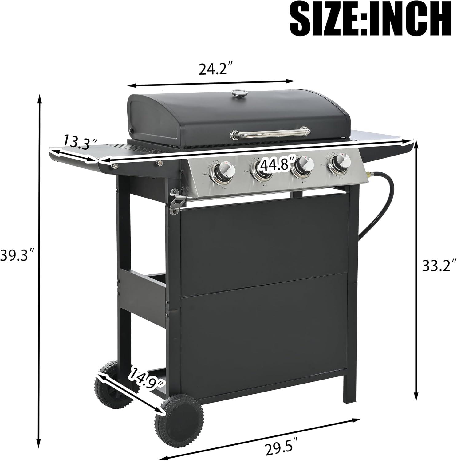 Grill Masters Unite: Our Take on the ⁤4-Burner BBQ Grill