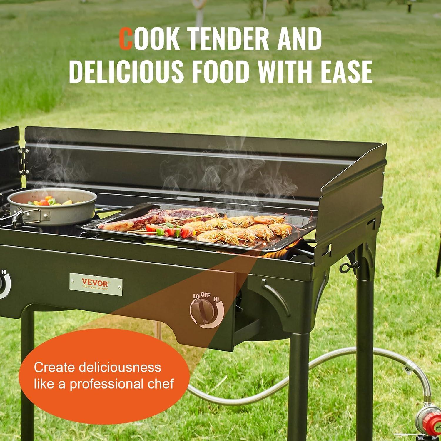 Cooking Under the Stars: Our VEVOR Gas burner‍ Review