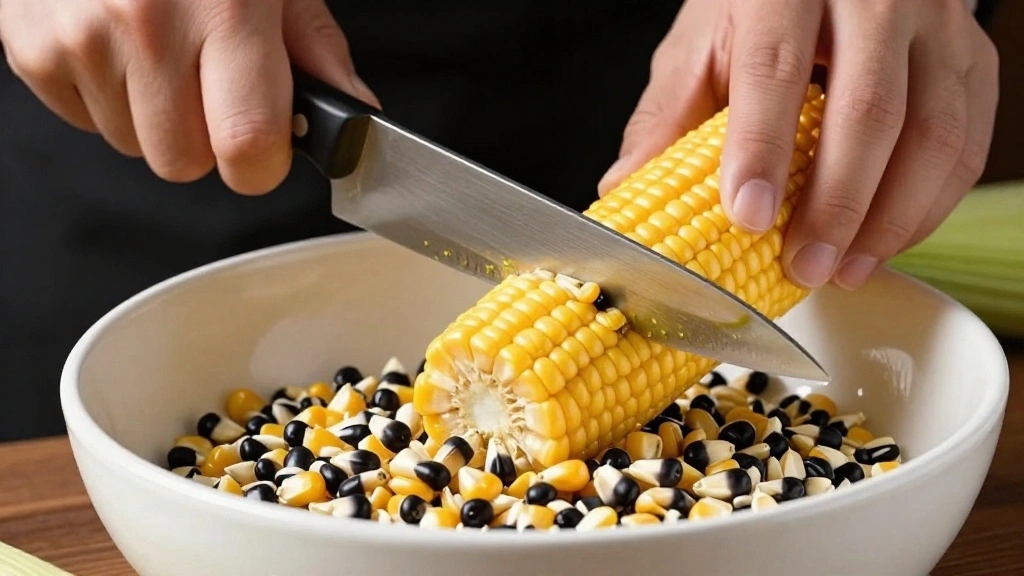 Zesty Avocado Corn Salad: A Refreshing Summer Delight - Step 3: Prepare Corn 1