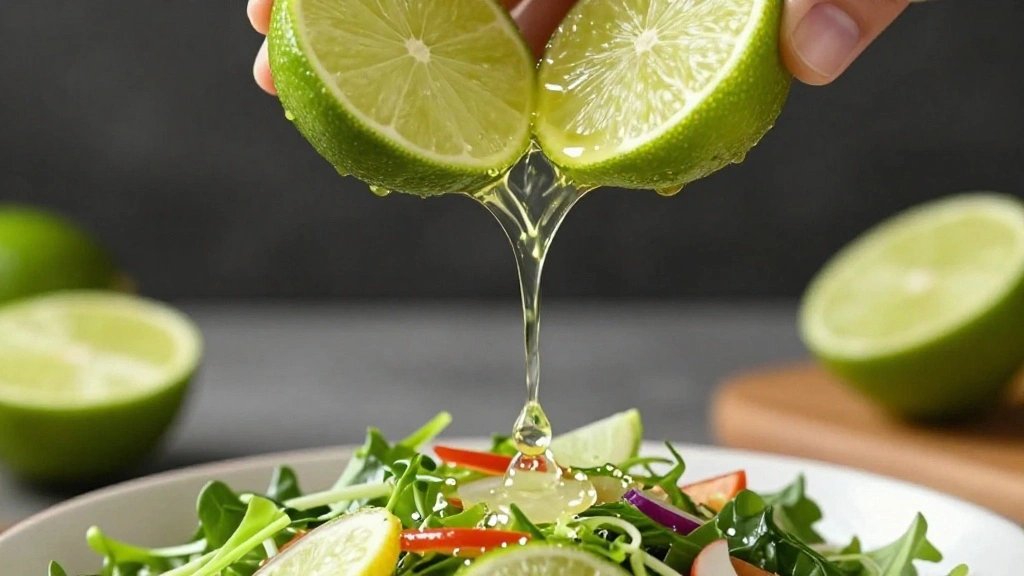 Zesty Avocado Corn Salad: A Refreshing Summer Delight - Step 7: Squeeze Lime Juice 1