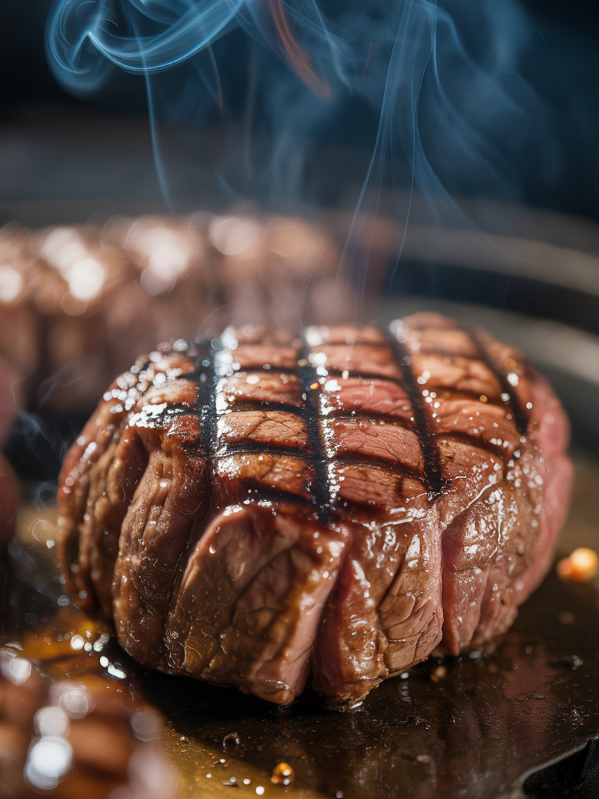 Grilled Beef Tenderloin Recipe - Perfect Every Time closeup detail