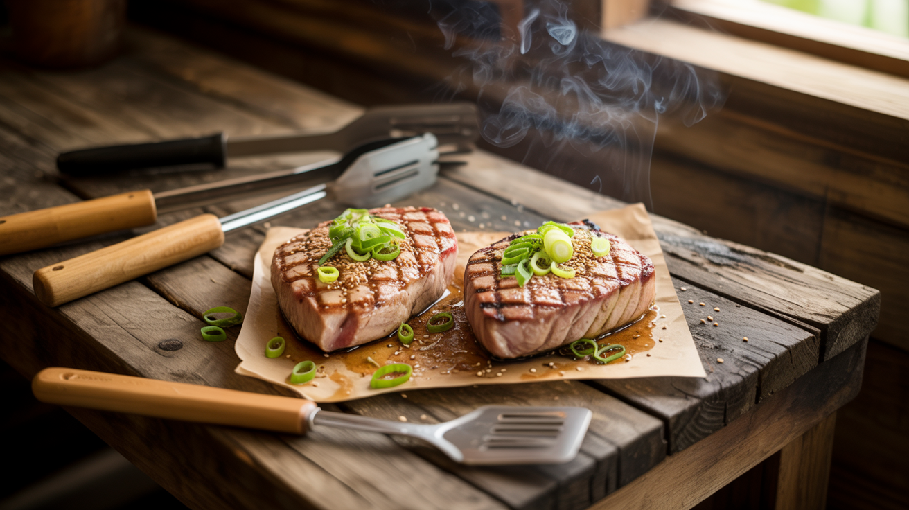 Grilled Tuna Steak Recipe: Perfect Sear Every Time