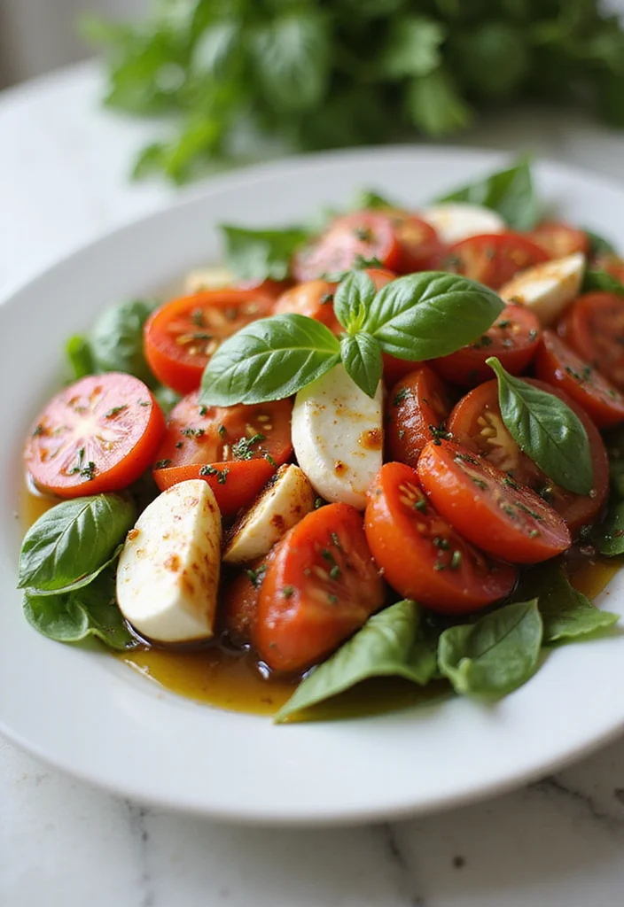 10 Healthy Meals You Can Make in Under 30 Minutes (Your Taste Buds Will Thank You!) - 9. Caprese Salad with Balsamic Reduction 1