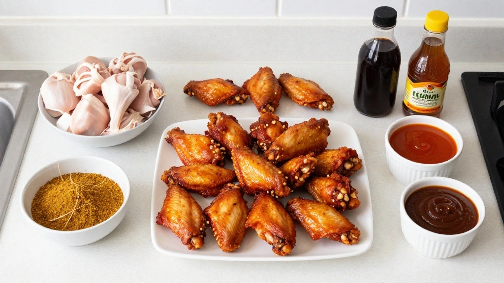 Crispy BBQ Chicken Wings: Finger-Licking Good - Step 1: Prepare Ingredients 1