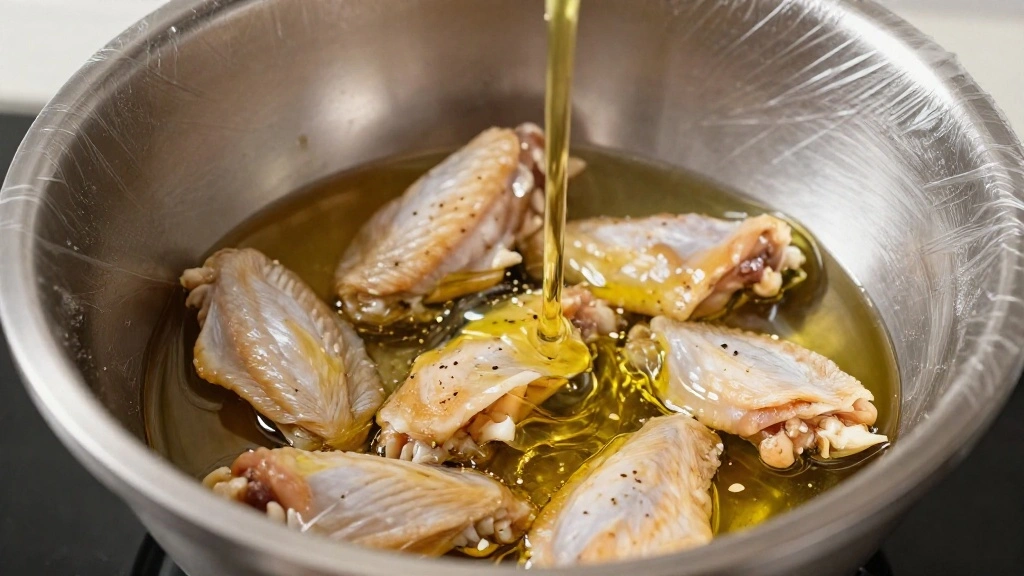 Crispy BBQ Chicken Wings: Finger-Licking Good - Step 2: Marinate the Wings 1