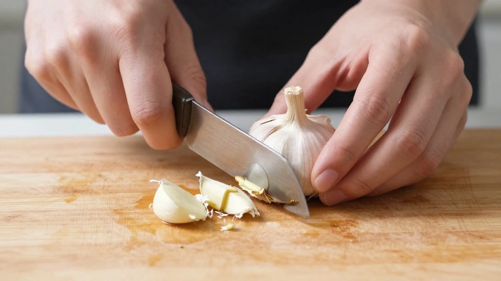 How to Make the Best Garlic Butter Shrimp: A Quick and Easy Seafood Delight - Step 2: Mince the Garlic 1