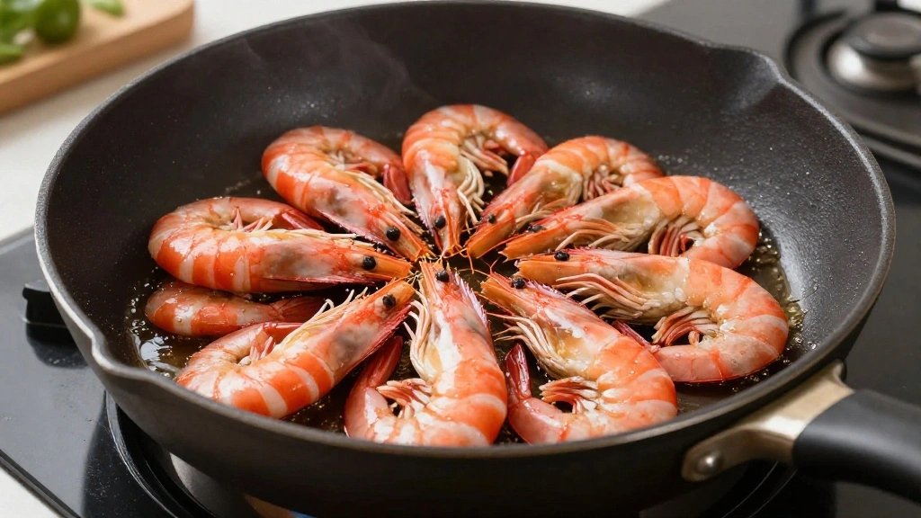 How to Make the Best Garlic Butter Shrimp: A Quick and Easy Seafood Delight - Step 4: Cook the Shrimp 1