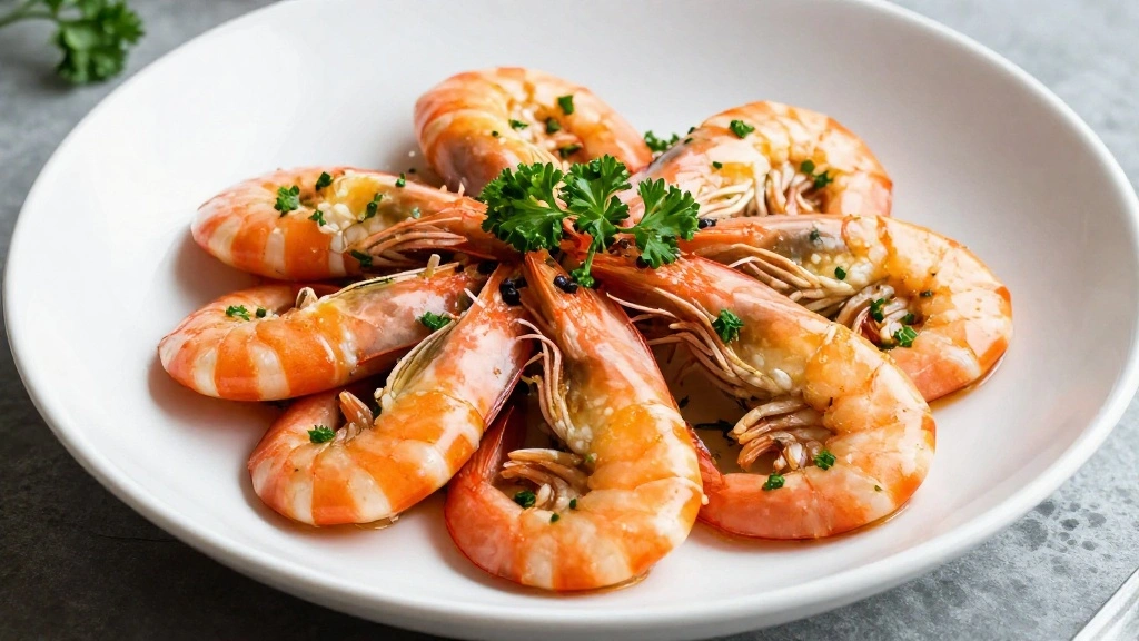 How to Make the Best Garlic Butter Shrimp: A Quick and Easy Seafood Delight - Step 8: Garnish and Serve 1