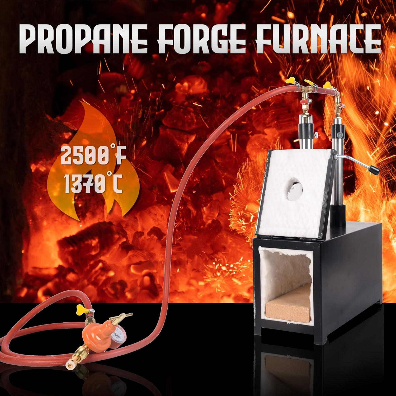 Forging Fun with the Doppy Double Burner Propane Forge