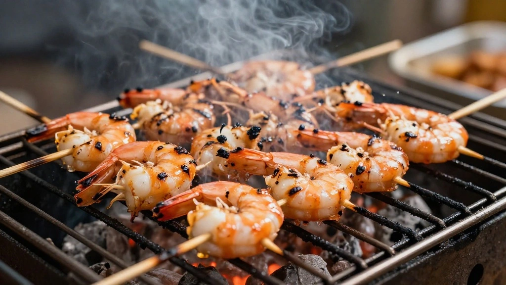 Thai-Style Grilled Shrimp Skewers: Exotic Flavors in Just 20 Minutes - Step 5: Grill Shrimp Skewers 1