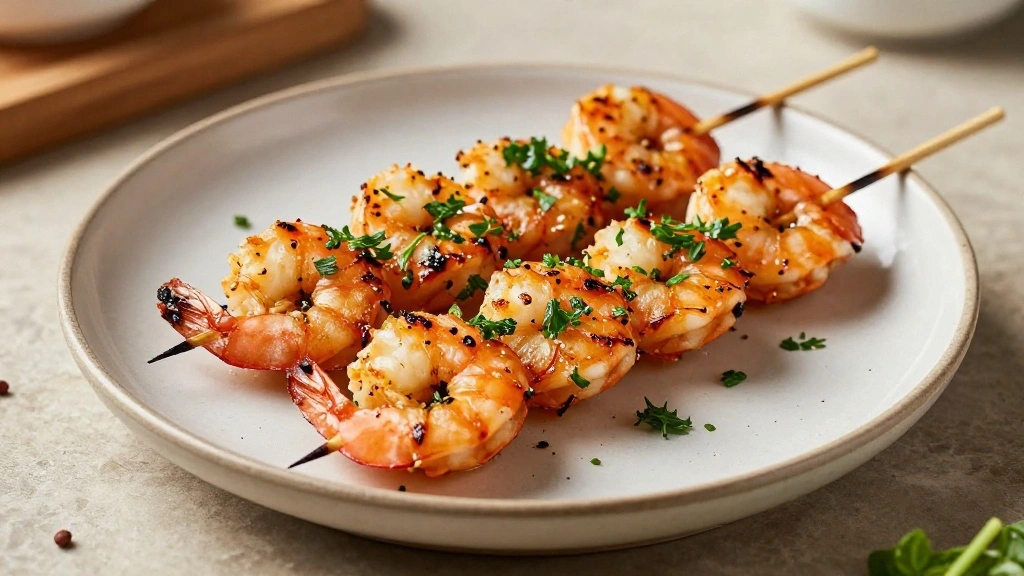 Thai-Style Grilled Shrimp Skewers: Exotic Flavors in Just 20 Minutes