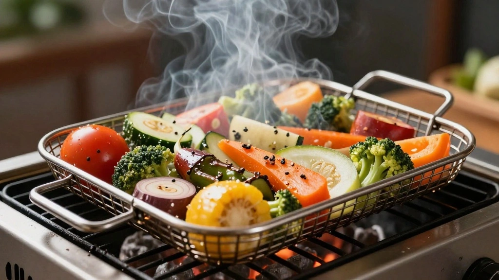 Herb-Crusted Grilled Veggies: Elevate Your BBQ Game with Gourmet Flavors - Step 6: Arrange Vegetables on Grill 1