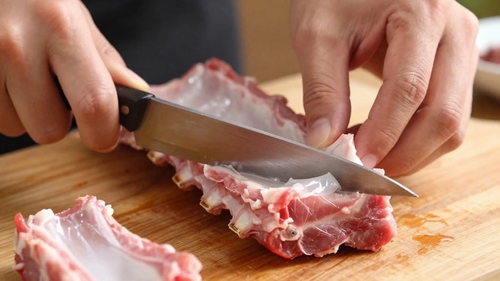 How to Make Mouthwatering Classic BBQ Ribs: Fall-Off-The-Bone Goodness - Step 2: Remove Membrane 1