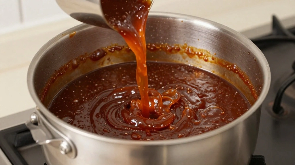 How to Make Mouthwatering Classic BBQ Ribs: Fall-Off-The-Bone Goodness - Step 6: Prepare BBQ Sauce 1