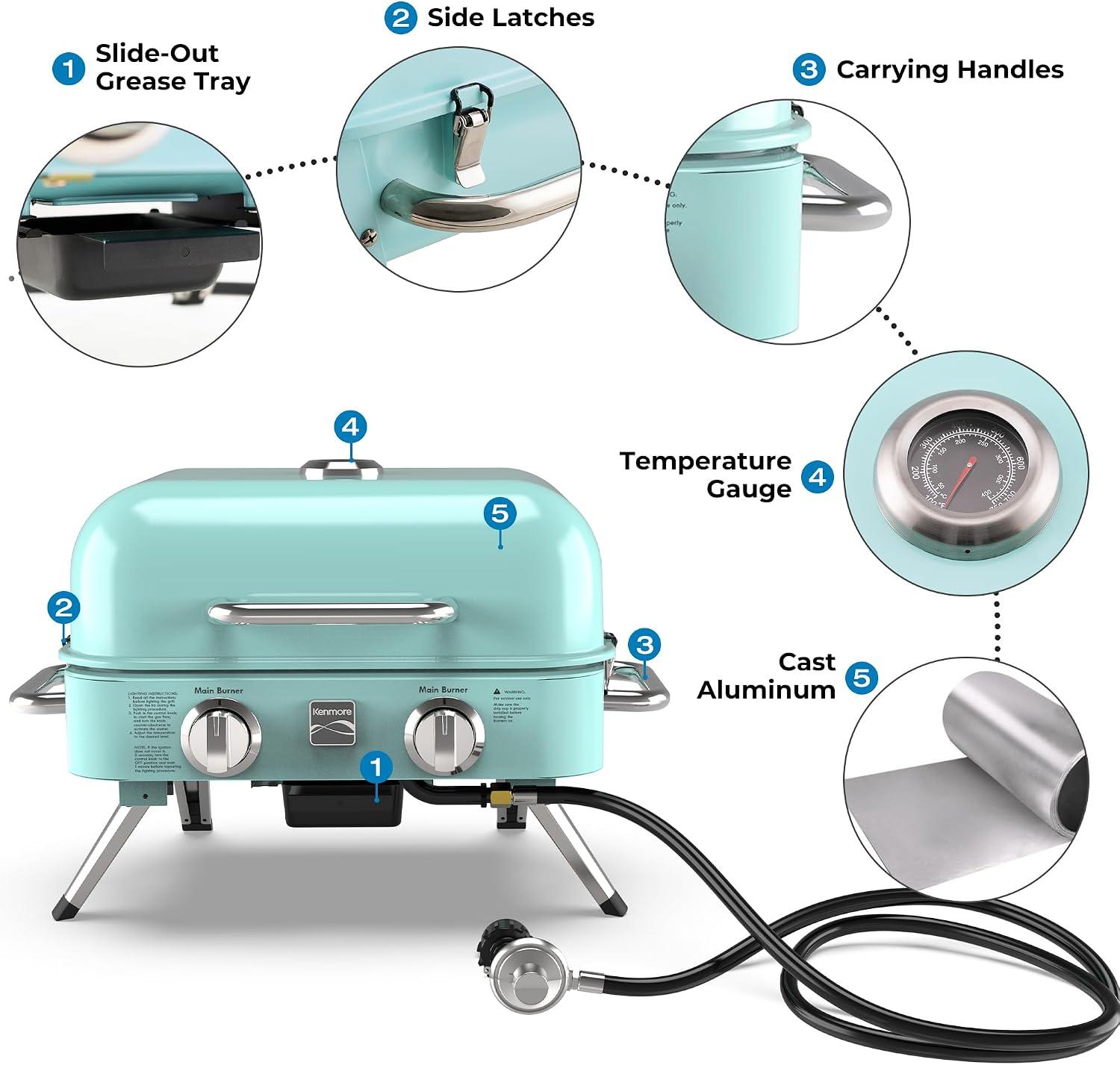 Grill ⁣in Style Anywhere⁤ with Kenmore's Retro Charm