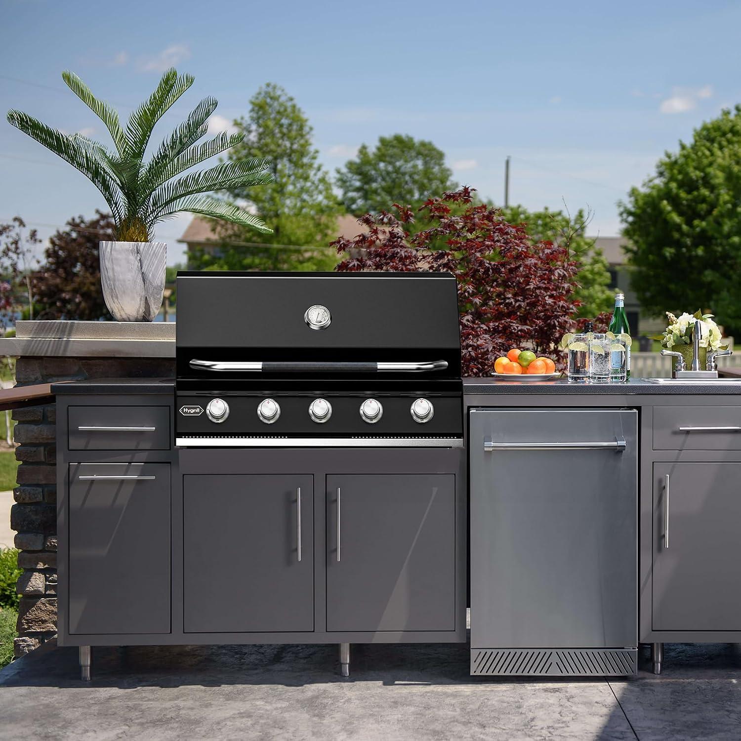 Elevate Our BBQ Game with Hygrill's 5-Burner Marvel!