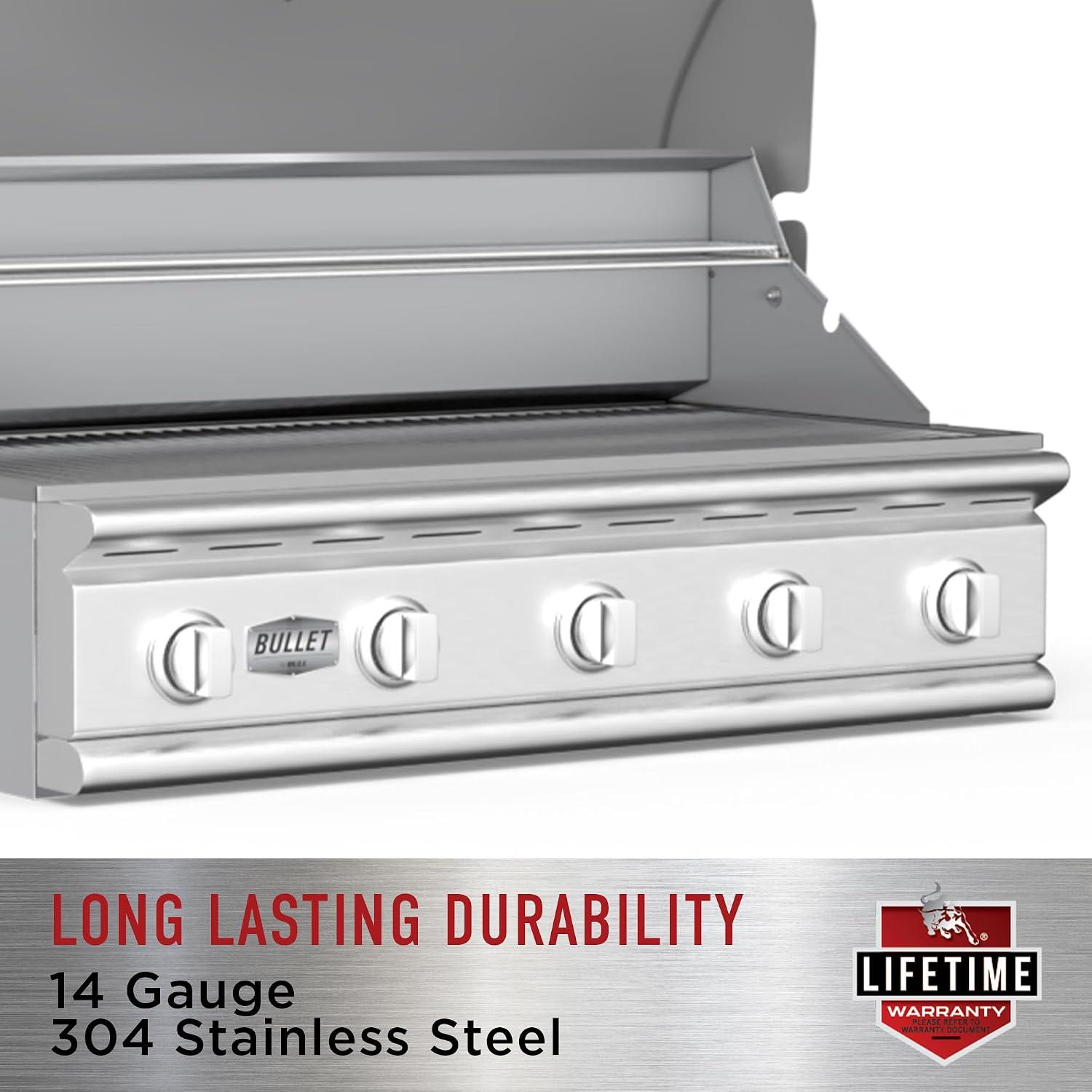 Grill Like Pros with the Bull Angus 30-Inch on Cart