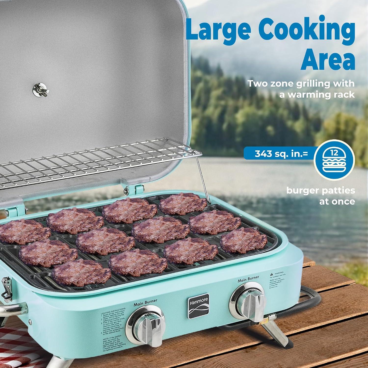Grill in Style Anywhere with Kenmore's Retro Charm
