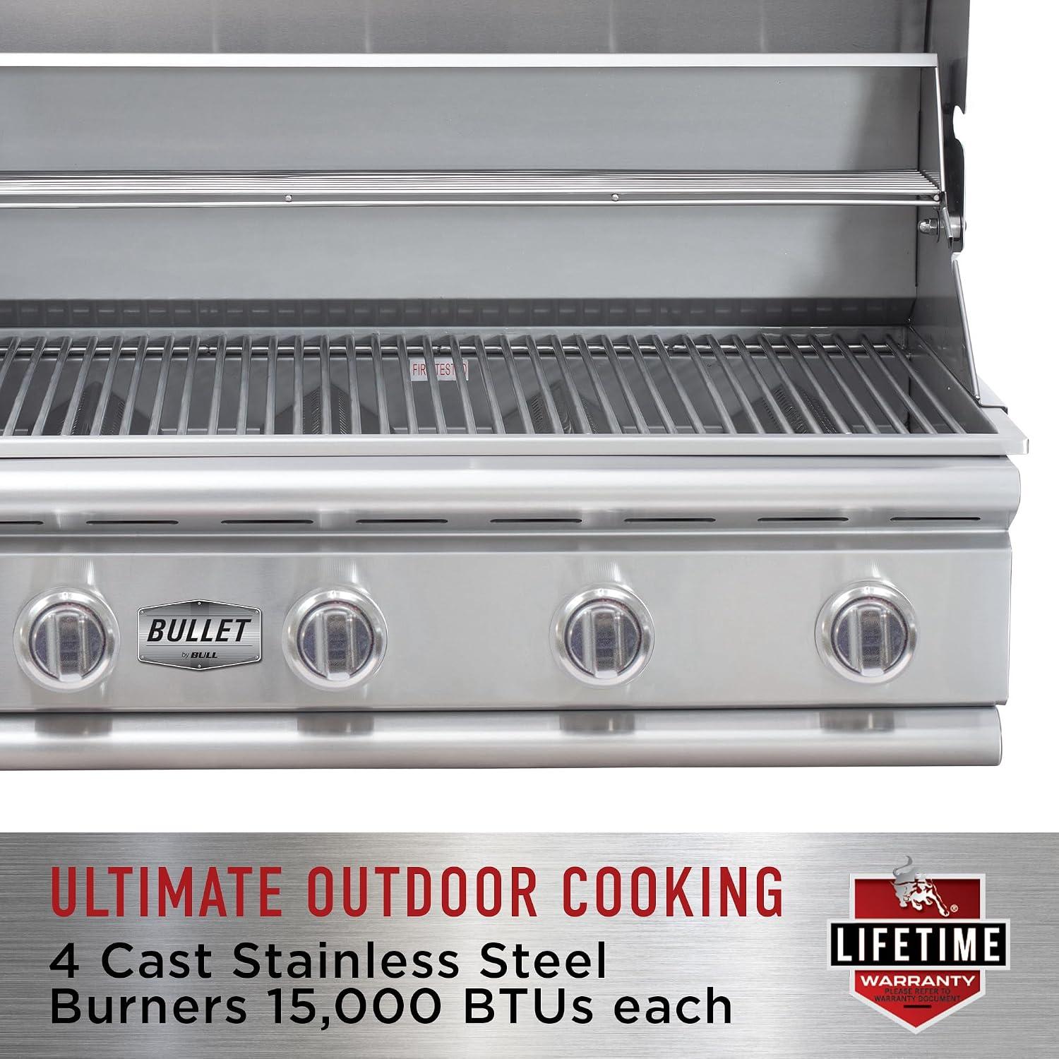 Grill Like Pros with the Bull Angus 30-Inch on Cart