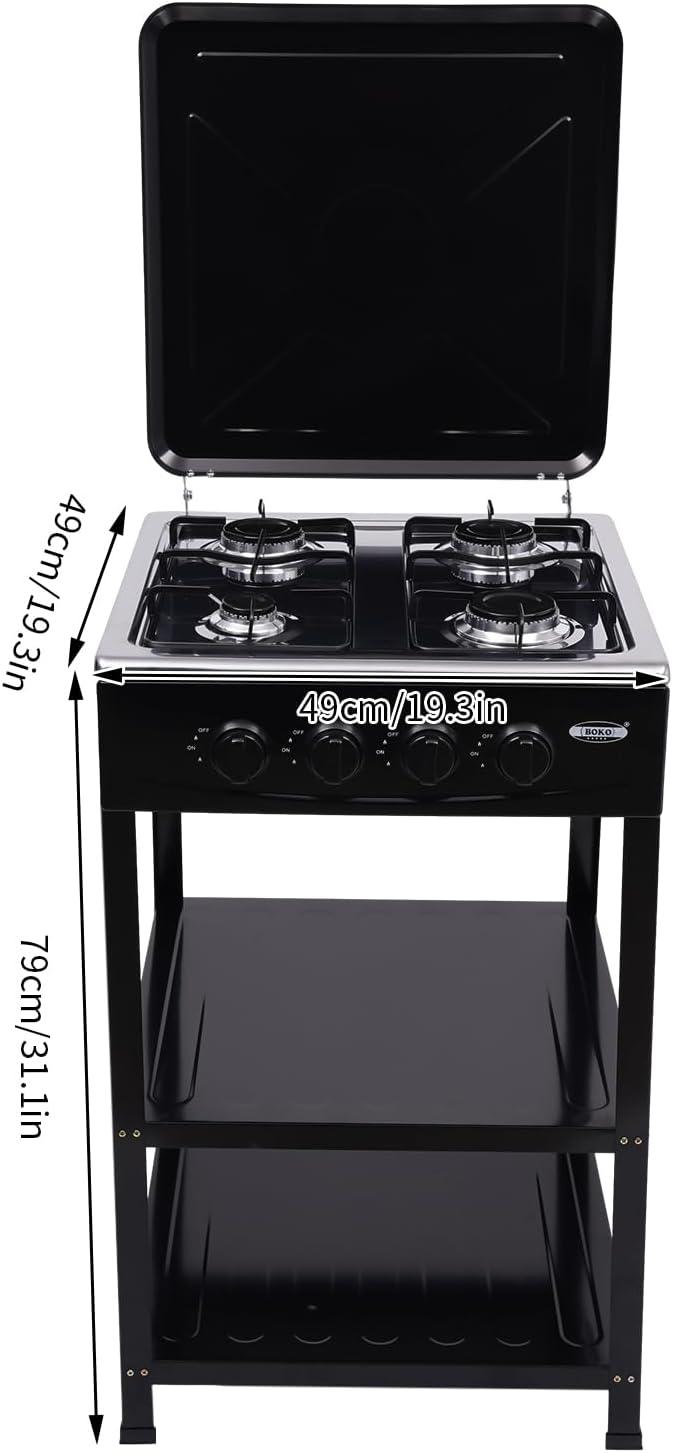 Cook Up a Storm: Our Review of a Versatile 4 Burner‍ Gas Stove