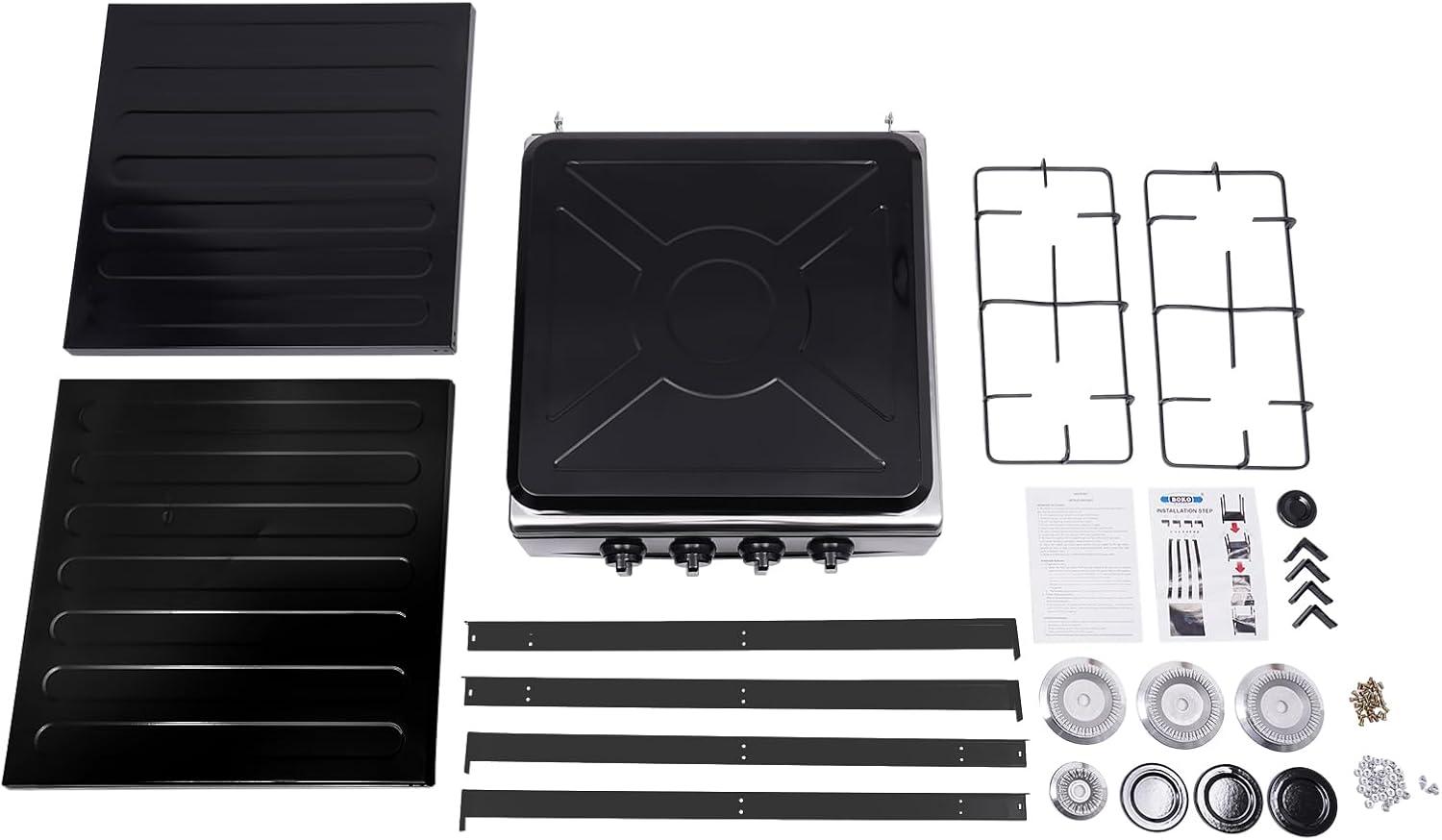 Cook Up a Storm: Our Review ‌of a Versatile 4 Burner Gas Stove