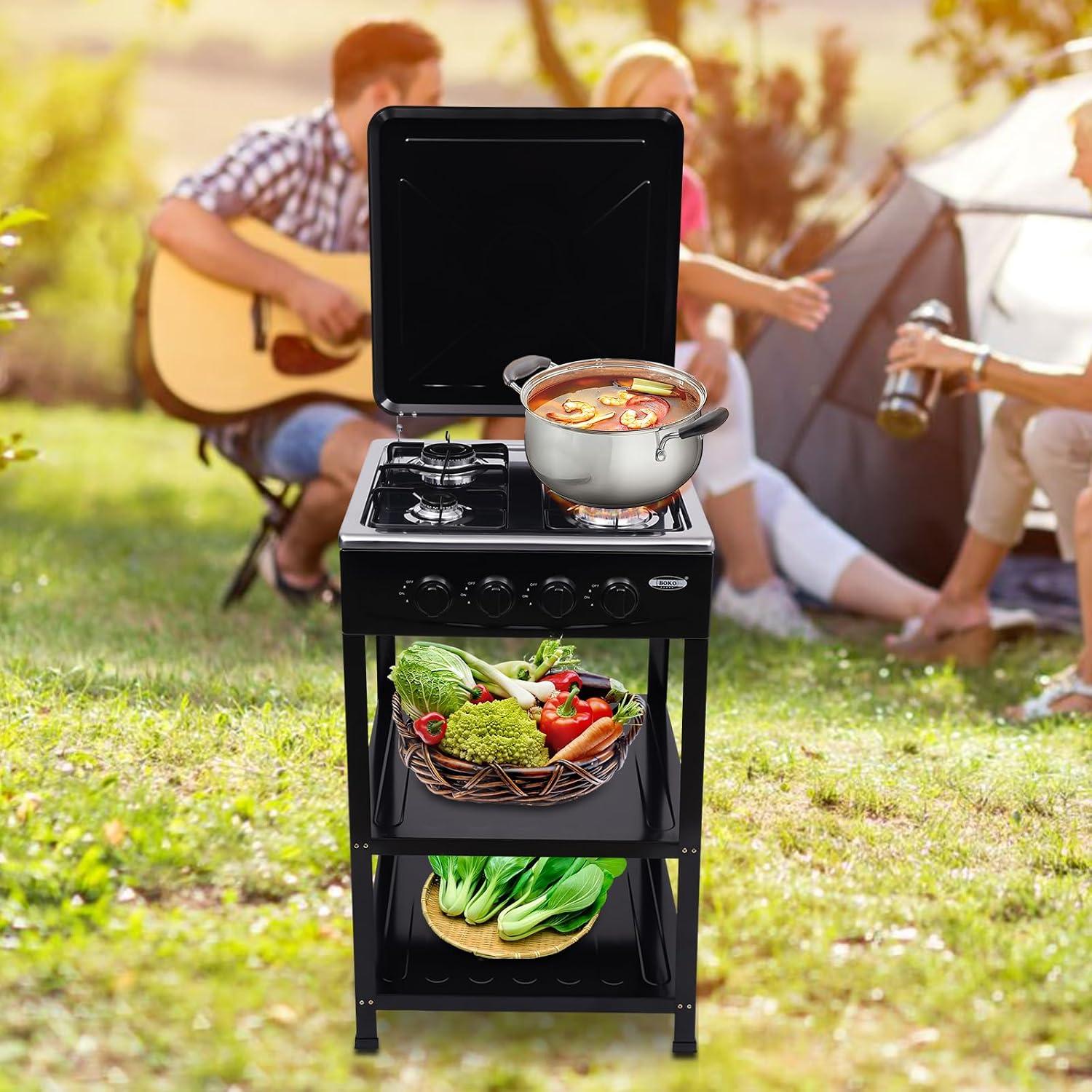 Cook ⁢Up a Storm: Our Review of a Versatile 4 Burner Gas Stove