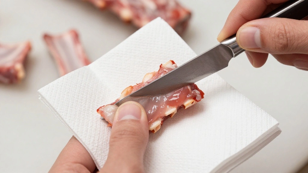 Grilled Baby Back Ribs Recipe - Step 1: Prepare the Ribs 1