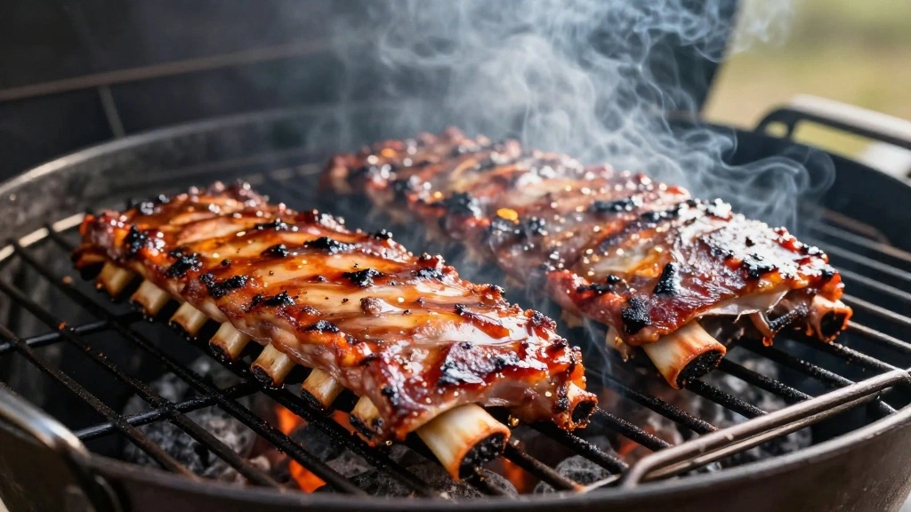 Grilled Baby Back Ribs Recipe - Step 4: Place Ribs on the Grill 1